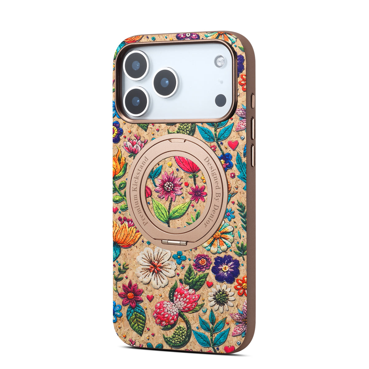 Cork Phone Case with Rotatable Kickstand - A30