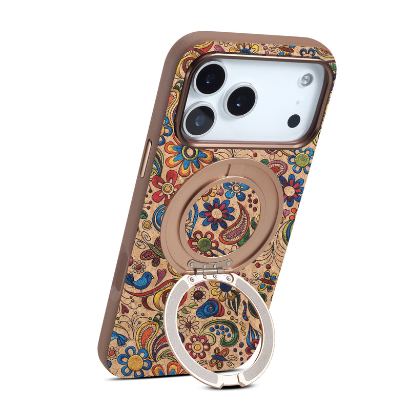 Cork Phone Case with Rotatable Kickstand - A30
