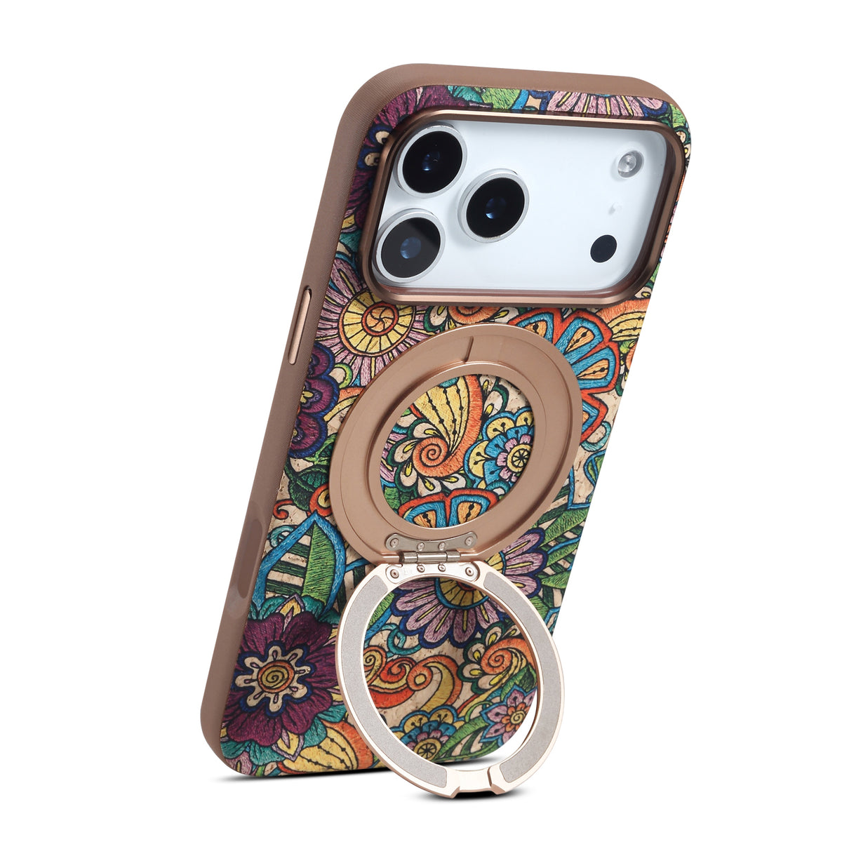 Cork Phone Case with Rotatable Kickstand - A30