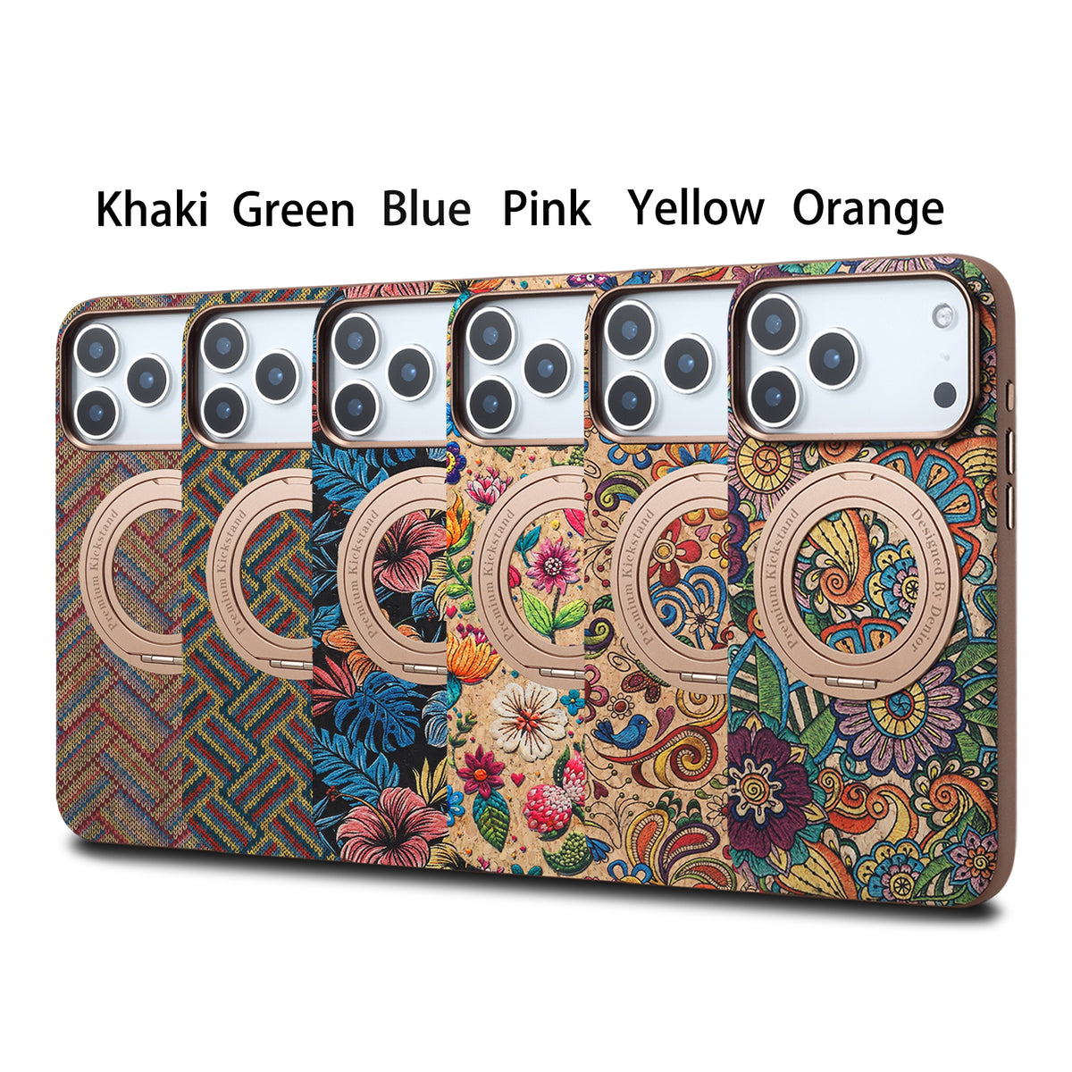 Cork Phone Case with Rotatable Kickstand - A30