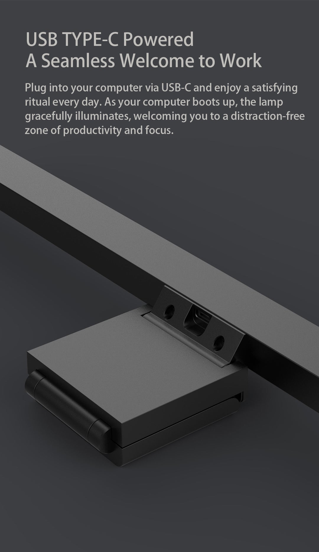 D006-H Monitor Light Bar
