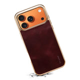 Oil Wax Genuine Cowhide Leather Phone Case | A01