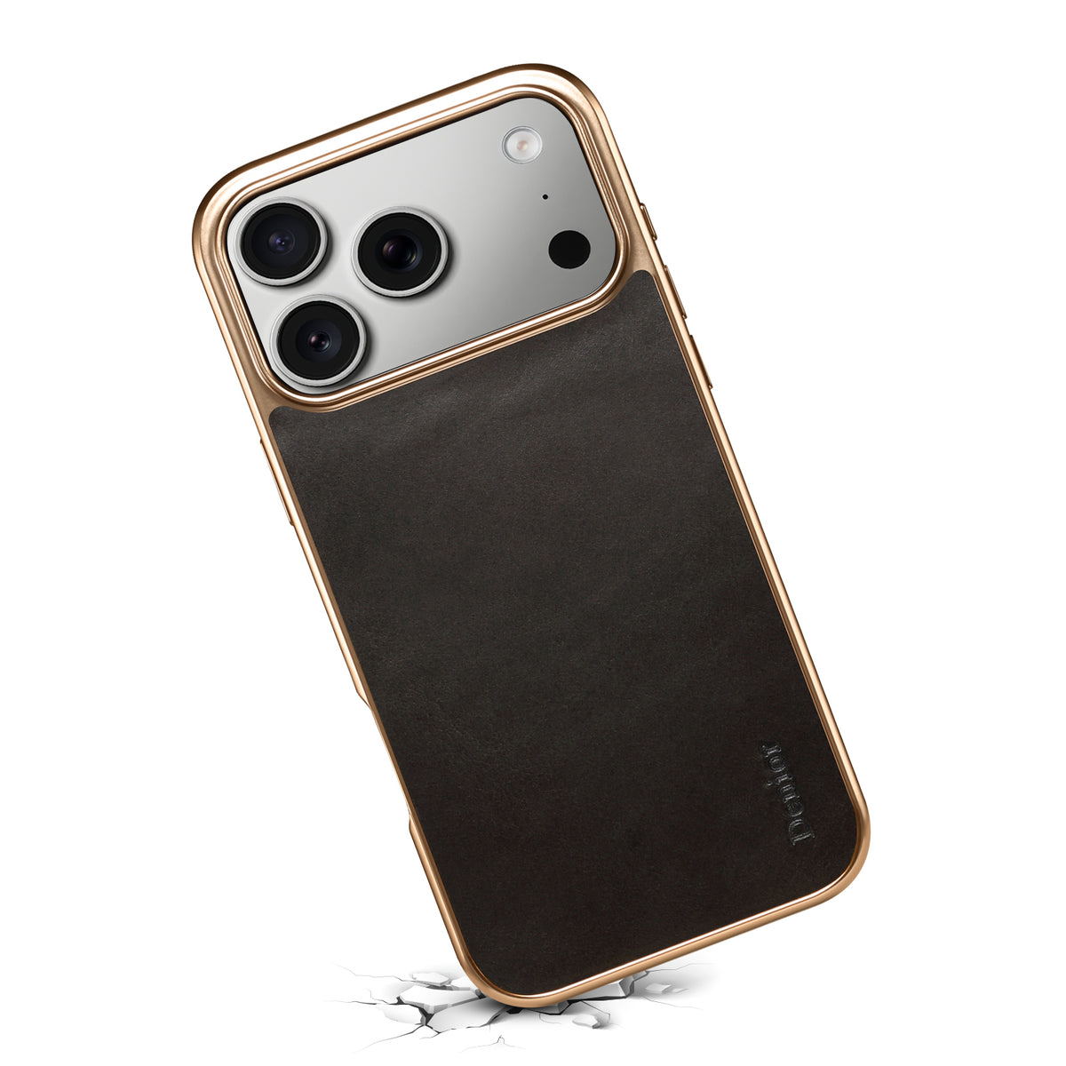 Oil Wax Genuine Cowhide Leather Phone Case | A01