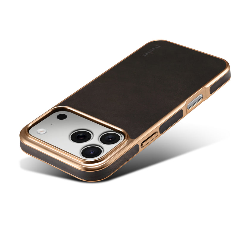 Oil Wax Genuine Cowhide Leather Phone Case | A01