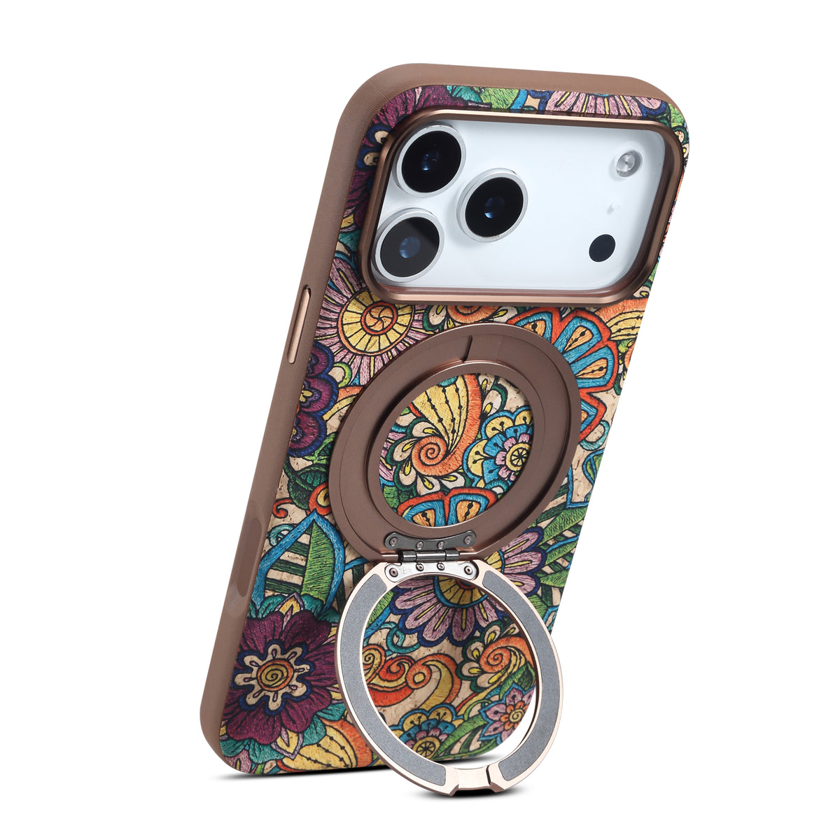 Cork Phone Case with Rotatable Kickstand - A30