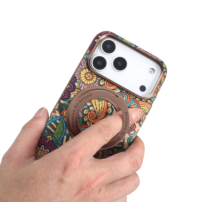 Cork Phone Case with Rotatable Kickstand - A30