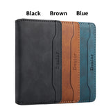 V08 Magnetic Card Holder - PU Leather