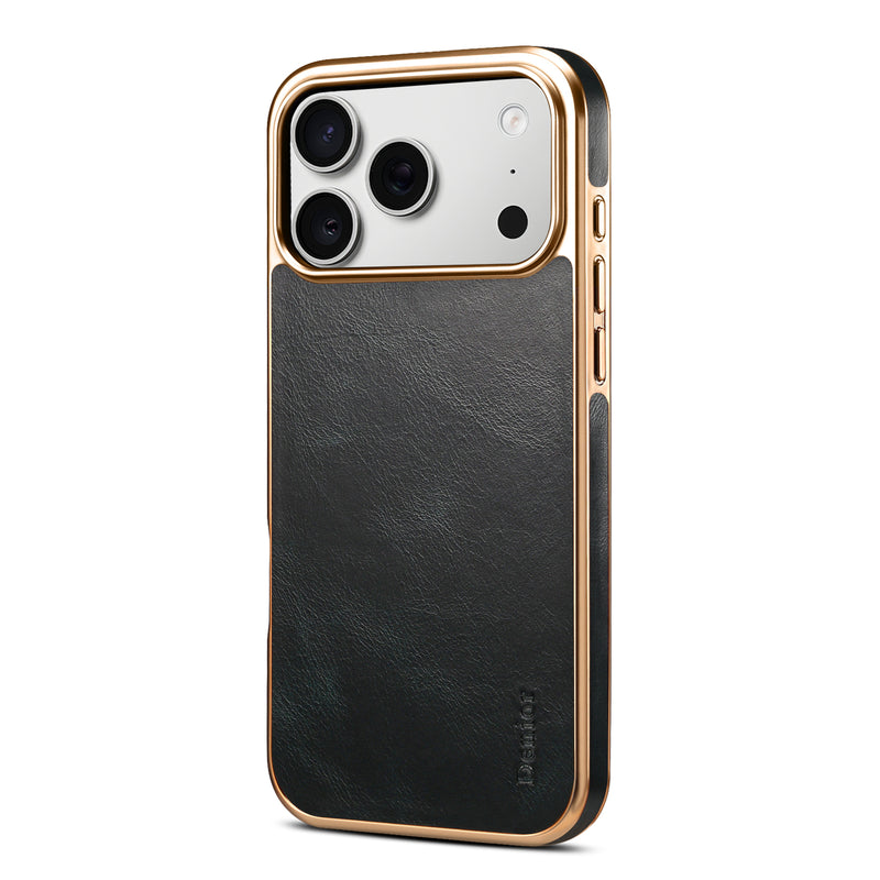 Oil Wax Genuine Cowhide Leather Phone Case | A01