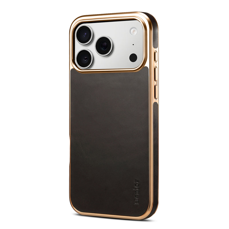 Oil Wax Genuine Cowhide Leather Phone Case | A01