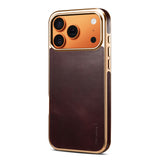 Oil Wax Genuine Cowhide Leather Phone Case | A01
