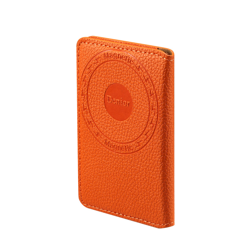 V23 Magnetic Card Holder - Textured PU Leather