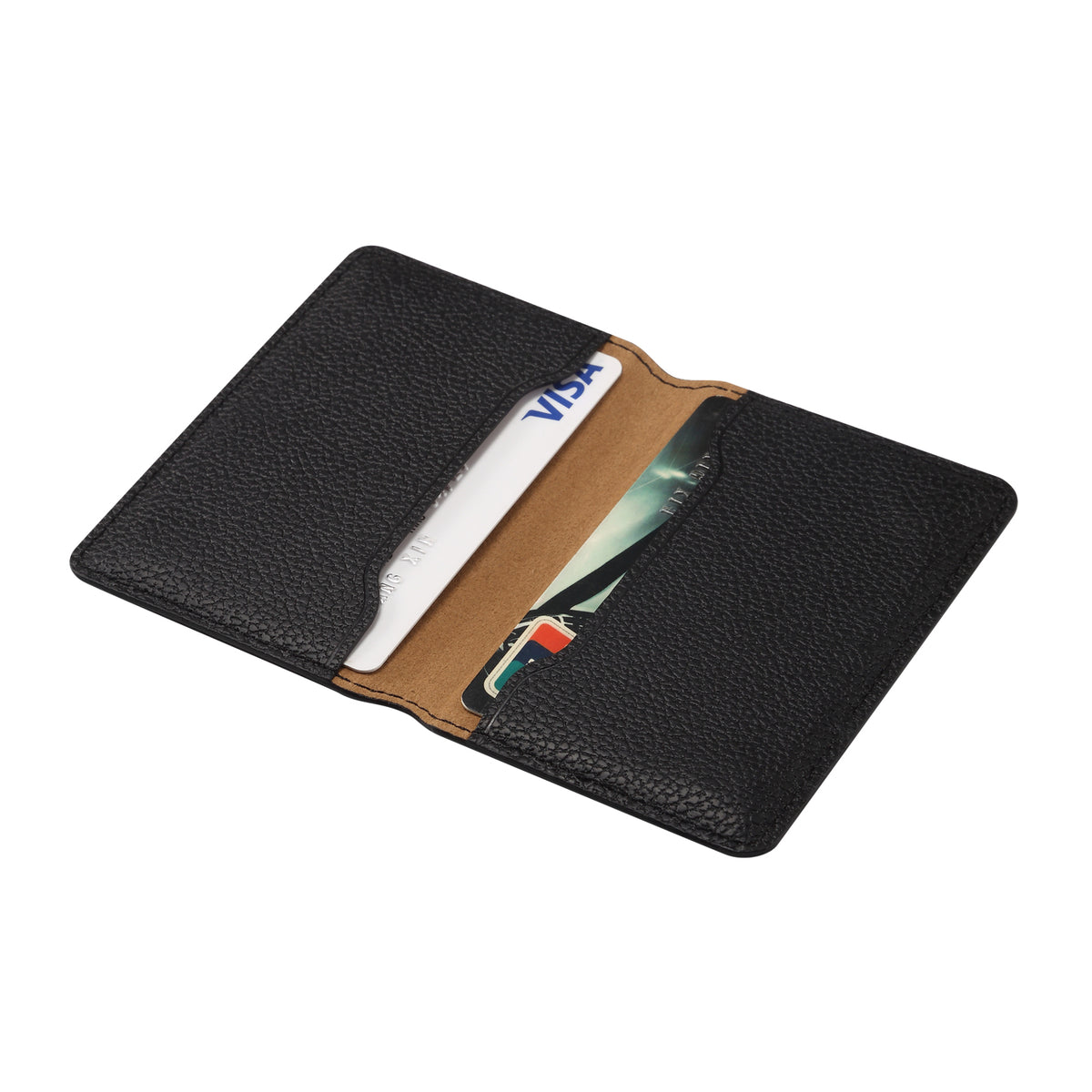 V23 Magnetic Card Holder - Textured PU Leather