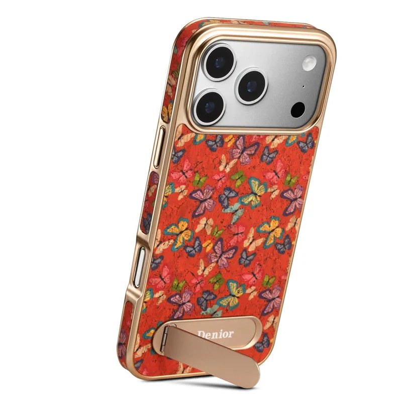 Electronic Frame Phone Case with Line Kickstand - A25+4