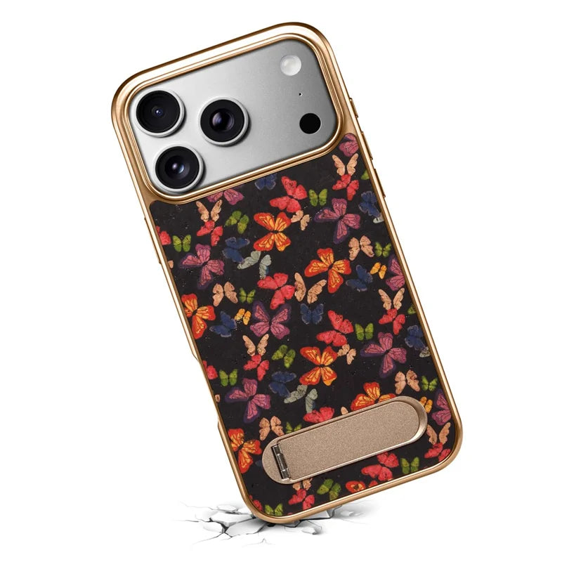 Electronic Frame Phone Case with Line Kickstand - A25+4