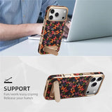 Electronic Frame Phone Case with Line Kickstand - A25+4