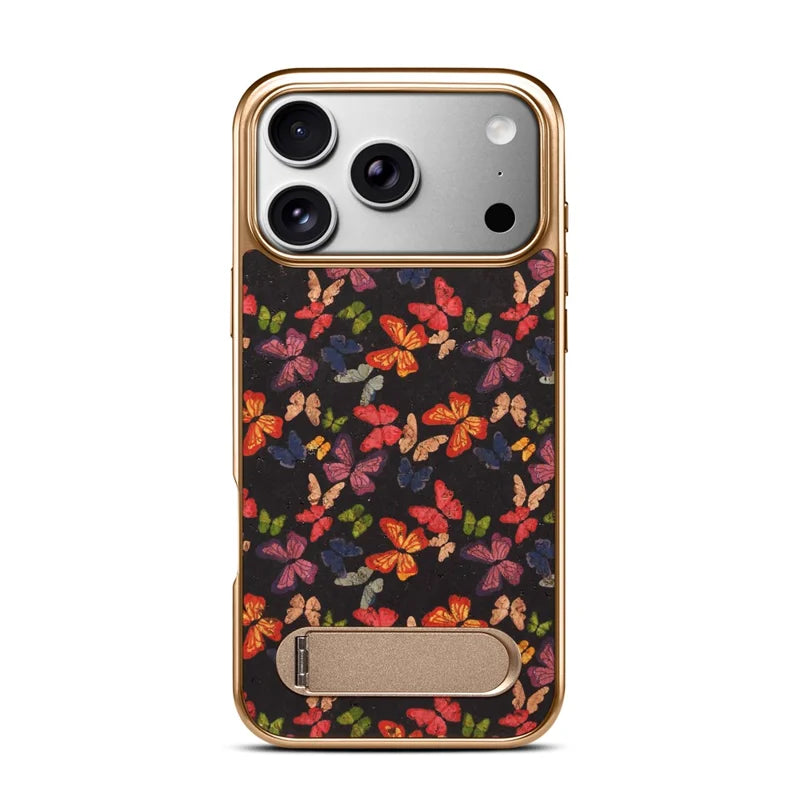 Electronic Frame Phone Case with Line Kickstand - A25+4