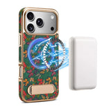 Electronic Frame Phone Case with Line Kickstand - A25+4