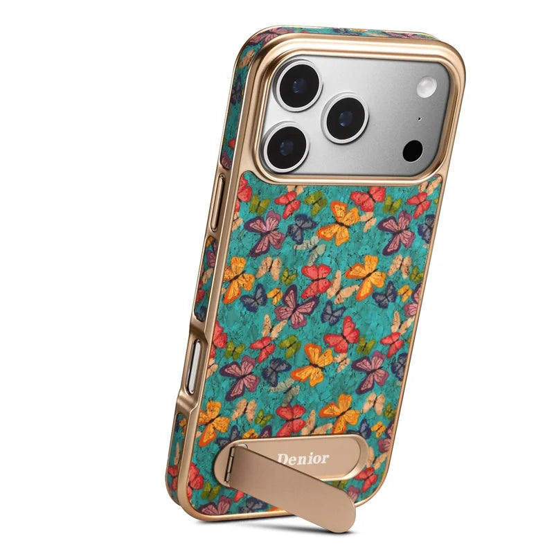 Electronic Frame Phone Case with Line Kickstand - A25+4