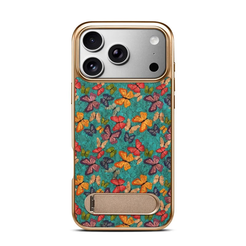 Electronic Frame Phone Case with Line Kickstand - A25+4
