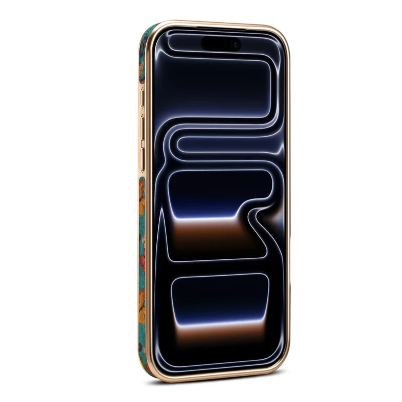 Electronic Frame Phone Case with Line Kickstand - A25+4