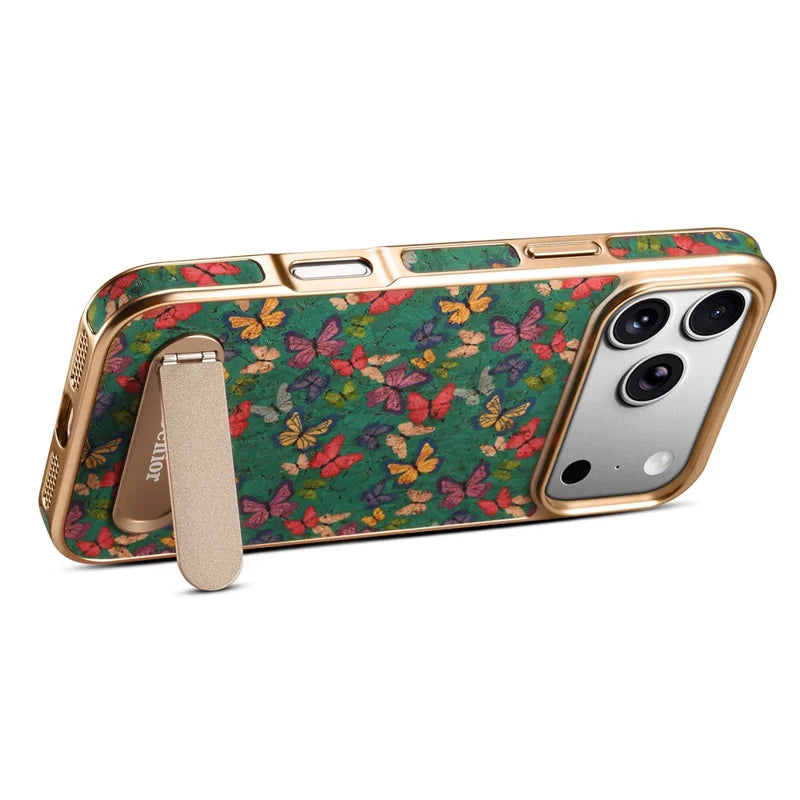 Electronic Frame Phone Case with Line Kickstand - A25+4