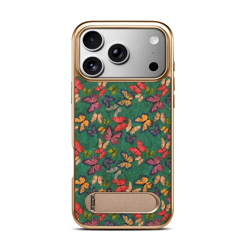 Electronic Frame Phone Case with Line Kickstand - A25+4