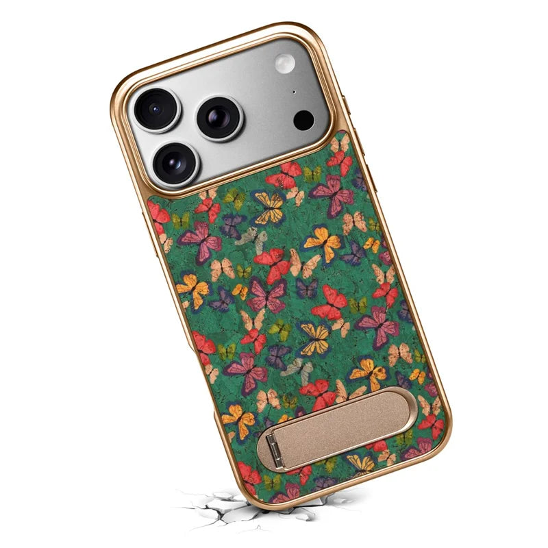 Electronic Frame Phone Case with Line Kickstand - A25+4