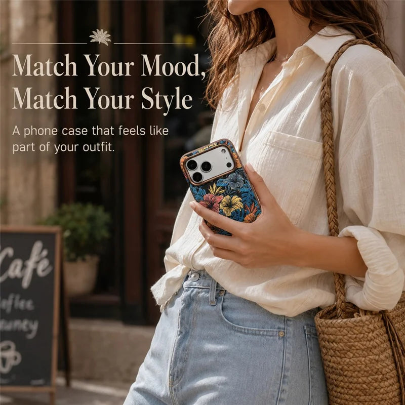 Cork Phone Case with Metal Lens & Bottom - A29