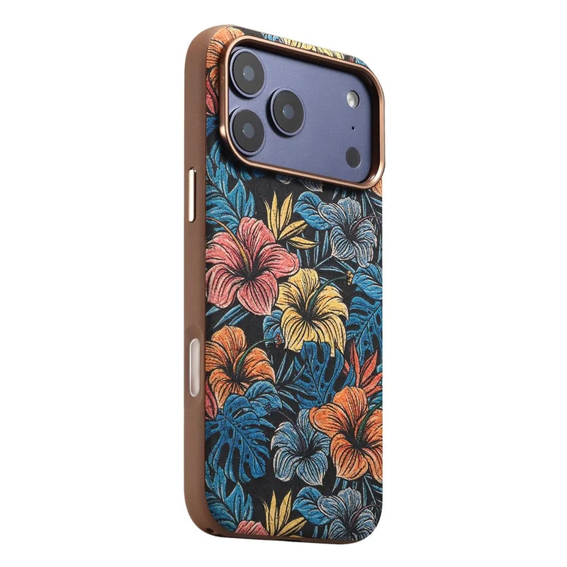 Cork Phone Case with Metal Lens & Bottom - A29