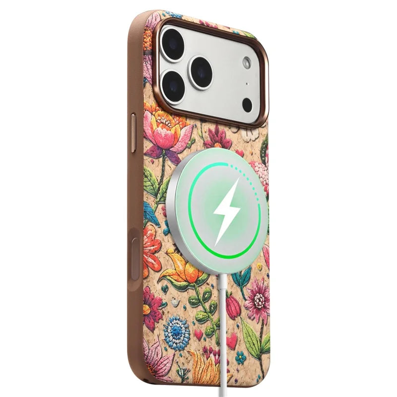 Cork Phone Case with Metal Lens & Bottom - A29