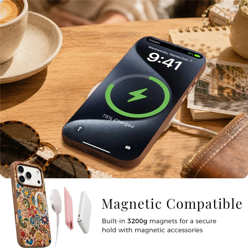 Cork Phone Case with Metal Lens & Bottom - A29