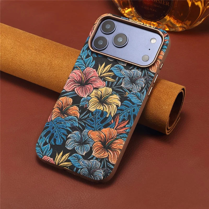 Cork Phone Case with Metal Lens & Bottom - A29