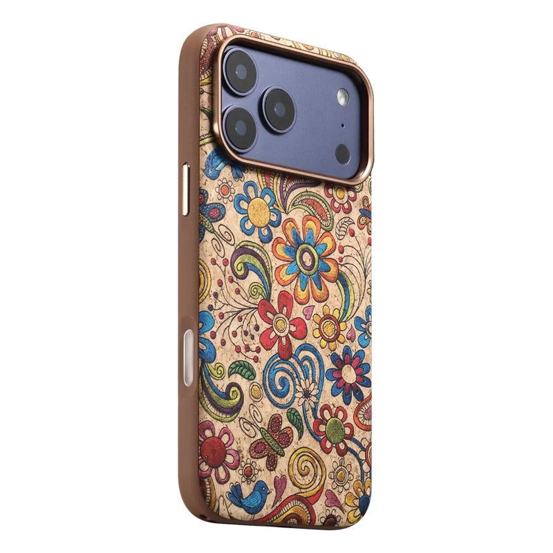 Cork Phone Case with Metal Lens & Bottom - A29
