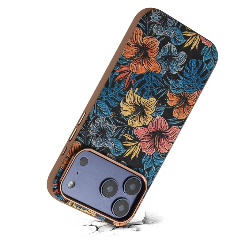 Cork Phone Case with Metal Lens & Bottom - A29