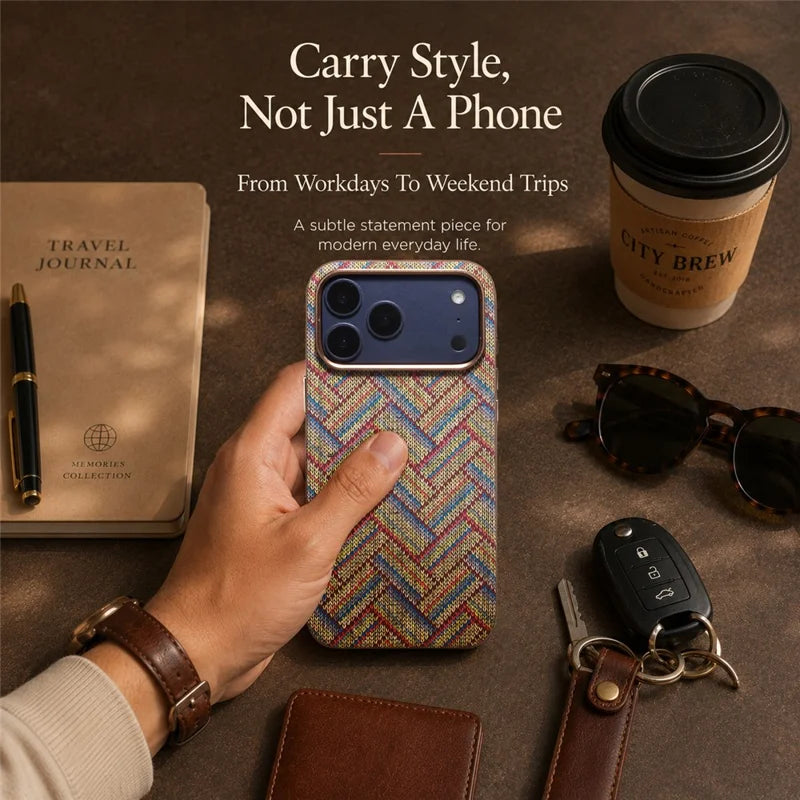 Cork Phone Case with Metal Lens & Bottom - A29