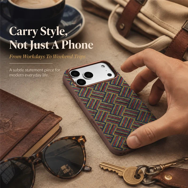 Cork Phone Case with Metal Lens & Bottom - A29