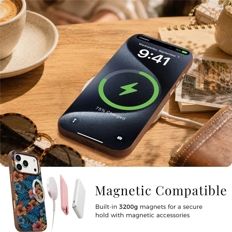 Cork Phone Case with Metal Lens & Bottom - A29