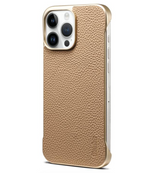 Litchi-Grain Genuine Leather Magnetic Half Cover Case | A20