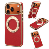 Top-Grain Cowhide Leather Case with Rotatable Kickstand | A23+1