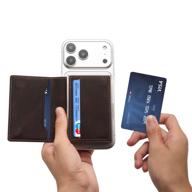 V21 Magnetic Book-Style Card Holder - 9 Cards