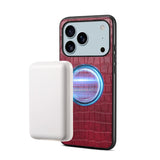 Crocodile PU Leather Magnetic Ring Phone Case | A09+1