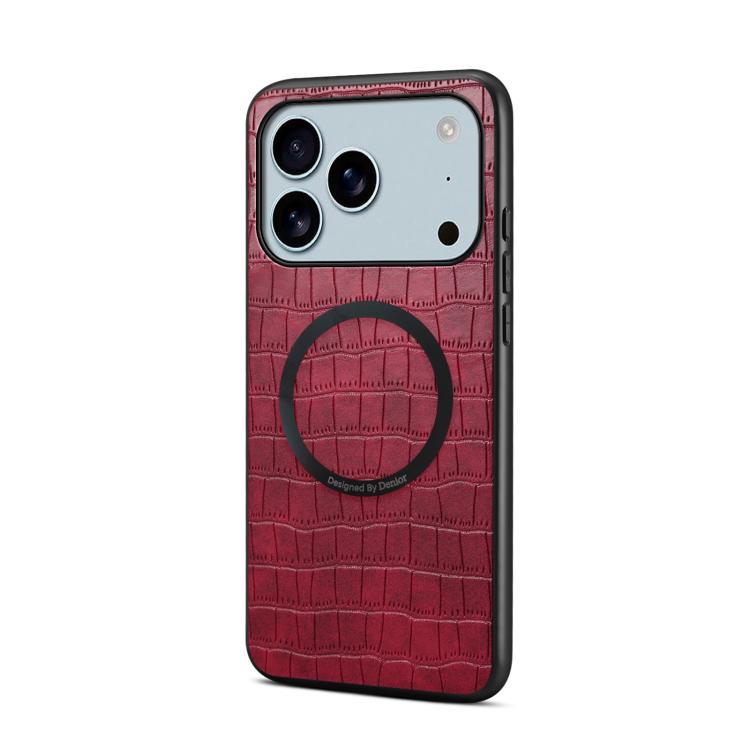 Crocodile PU Leather Magnetic Ring Phone Case | A09+1