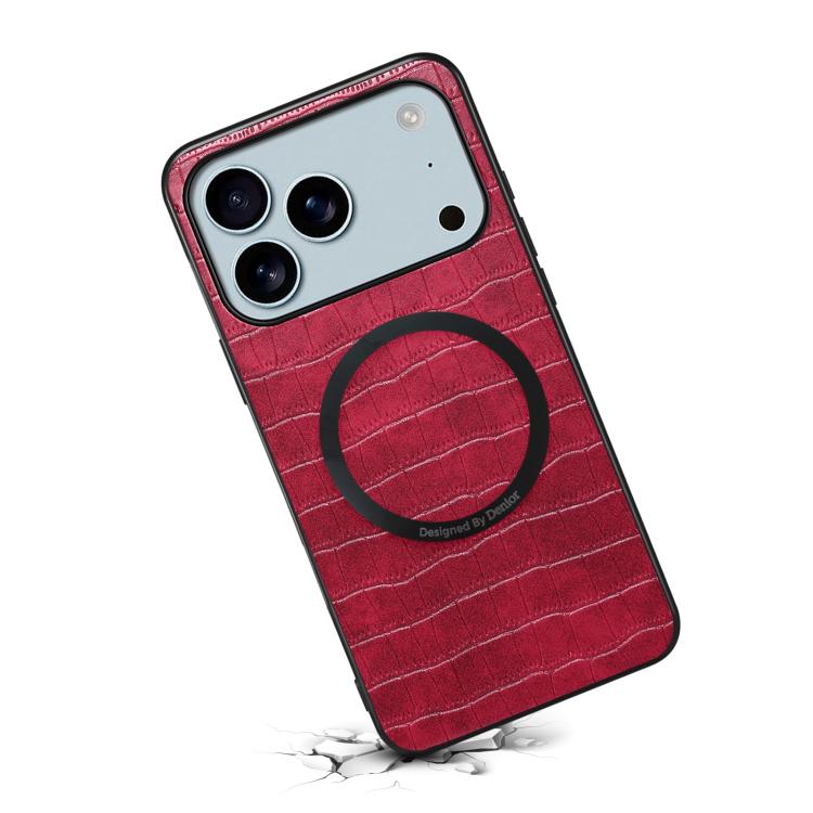 Crocodile PU Leather Magnetic Ring Phone Case | A09+1