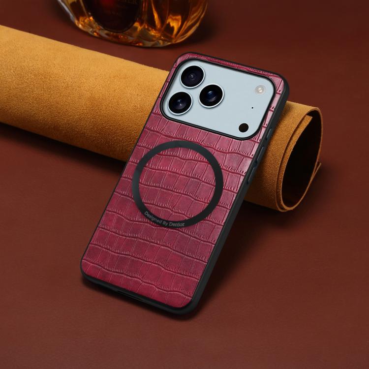 Crocodile PU Leather Magnetic Ring Phone Case | A09+1