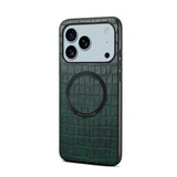 Crocodile PU Leather Magnetic Ring Phone Case | A09+1