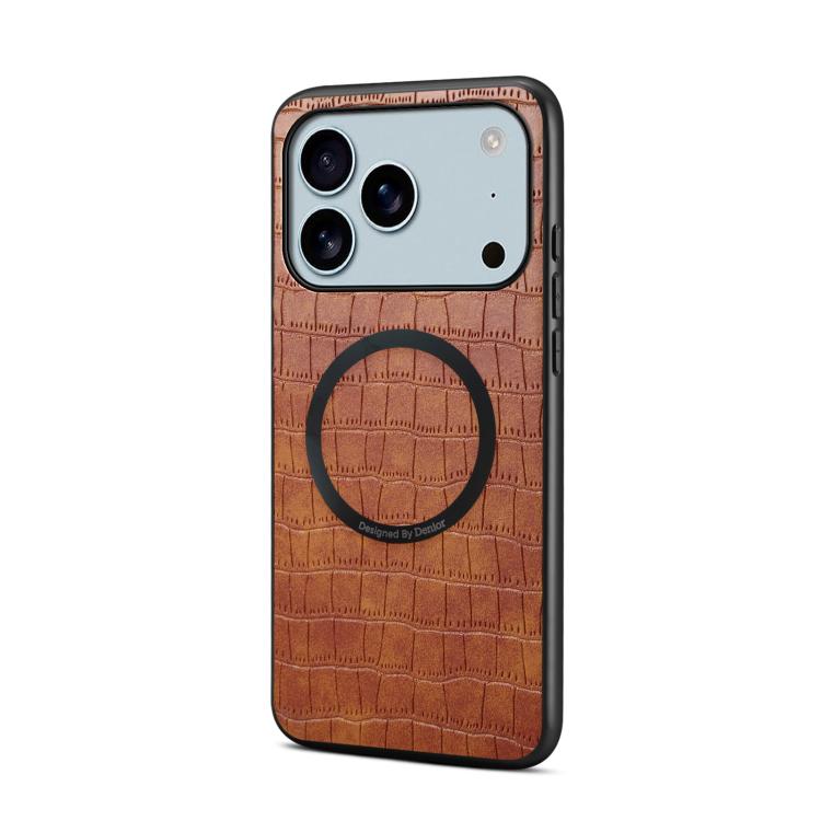 Crocodile PU Leather Magnetic Ring Phone Case | A09+1