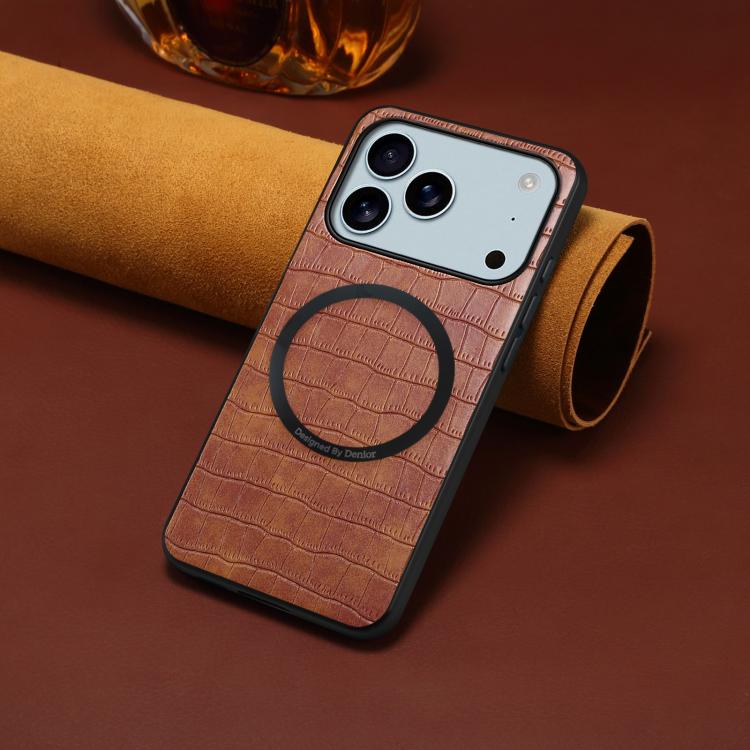 Crocodile PU Leather Magnetic Ring Phone Case | A09+1