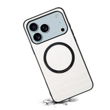 Crocodile PU Leather Magnetic Ring Phone Case | A09+1