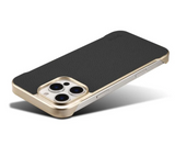 Litchi-Grain Genuine Leather Magnetic Half Cover Case | A20