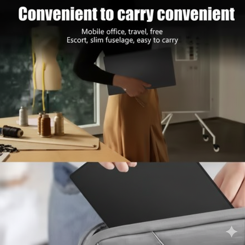 MUCAI N140-S36 Portable Display 14 Inch 60Hz Resolution 1366*768 TN Panel 250cd/㎡ Brightness 3ms Response Portable Monitor